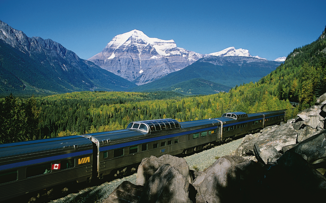Train across Canada